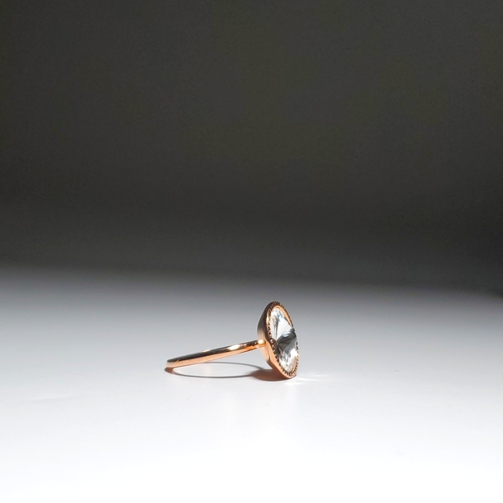 Ted Baker Rada Crystal Rivoli Ring - Picture 3 of 4